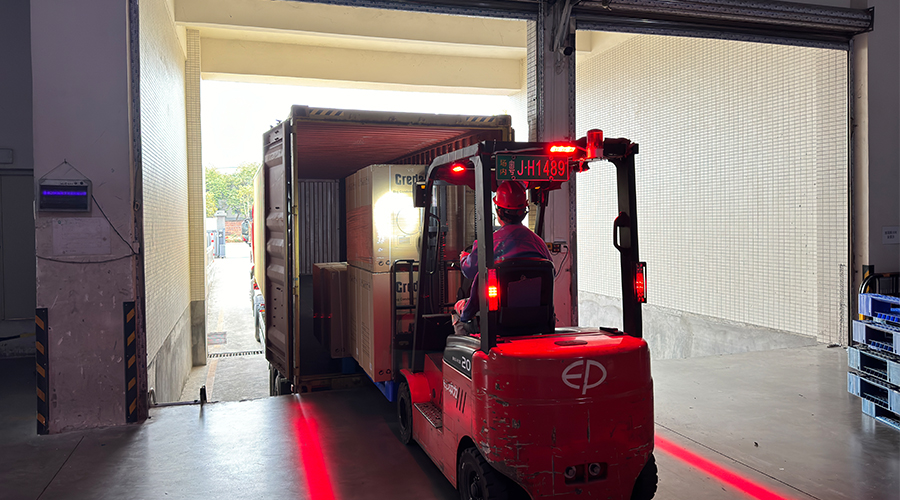 衣物烘干機出貨英國，開啟合作新篇