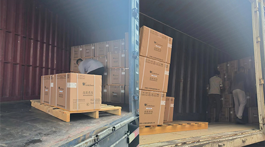 拼速度、高效率地完成國內(nèi)某知名品牌迷你洗衣機(jī)發(fā)貨