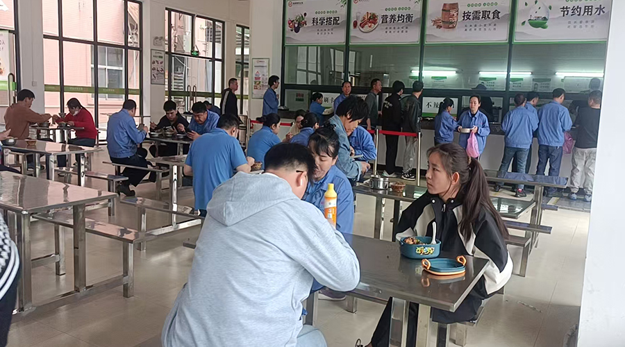 關(guān)愛員工后勤，護航生產(chǎn)任務(wù)