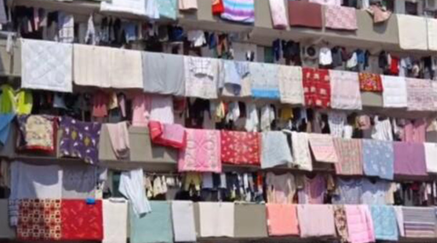 學(xué)?，F(xiàn)曬被大場面！滾筒衣服烘干機即烘即干大件棉被 便捷好用