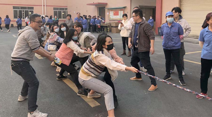 凝心聚力 辭舊迎新！金環(huán)電器開展跨年文娛活動