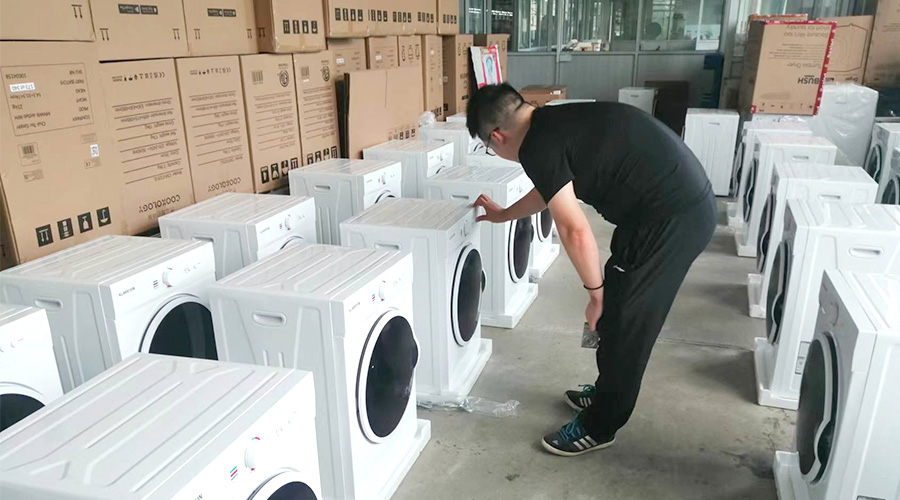 驗貨嚴謹！客戶德國KLARSTEIN對金環(huán)電器衣物烘干機代工質量好評