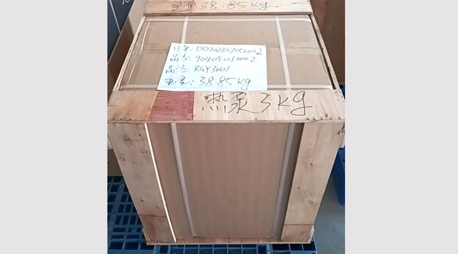 吸引客戶關(guān)注！金環(huán)電器熱泵滾筒干衣機小樣出貨國外