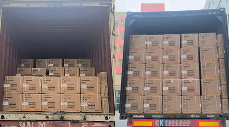 時間就是金錢！金環(huán)電器快速完成松下衣物烘干機發(fā)貨