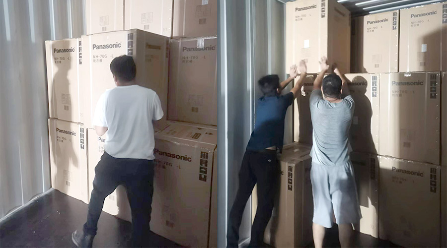 出貨速度！金環(huán)電器順利完成松下客戶的衣物烘干機出貨