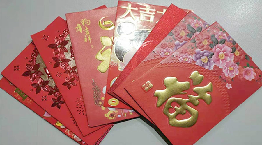 開工好彩頭！金環(huán)電器銷售部為員工派發(fā)開工紅包！