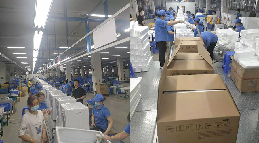 效率保證！金環(huán)電器高效完成英國Argos客戶衣物烘干機生產(chǎn)