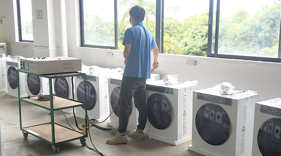 質量好評！金環(huán)電器衣物烘干機順利通過北美客戶COSTWAY驗貨