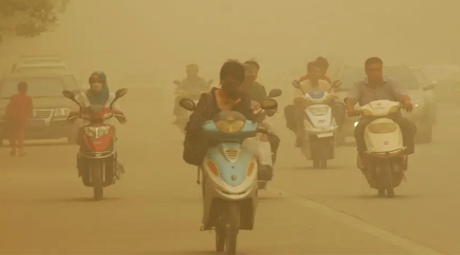 青海沙塵滾滾！小型烘干機(jī)輕松解決風(fēng)沙天氣下干衣問(wèn)題